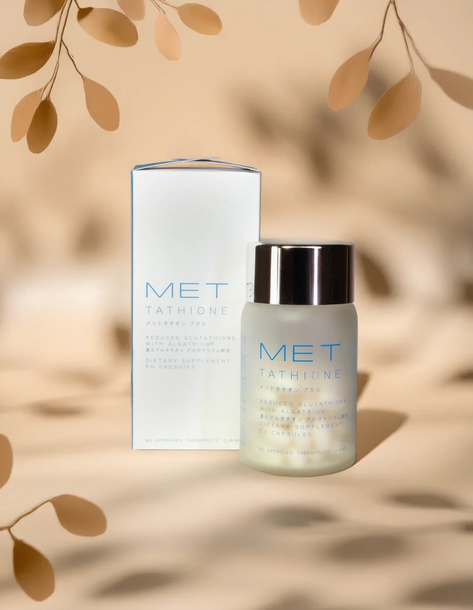 Met Tathione Reduced Glutathione 200mg with ALGATRIUM (60 Capsules