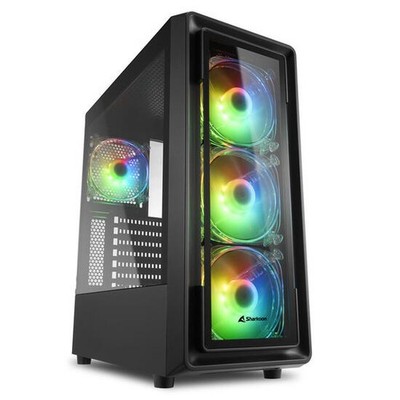Sharkoon PC Gehäuse TK4 RGB ATX schwarz