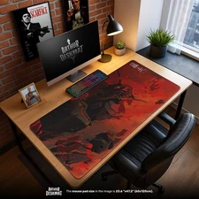 Berserk EVA Unit 01 Evangelion Rage Gaming Desk Mat Mouse Pad