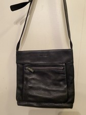 Nine West Crossbody Shoulder Purse Handbag Black Zipper NWT