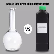 1/2/3Pcs 1000ml Darkroom Chemically Liquid Storage Bottles Film Develop