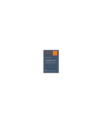 Coming to know: Studies in the lexical semantics and pragmatics of academic Engl