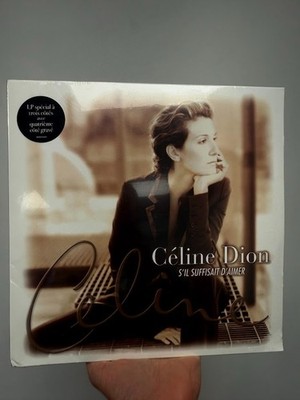 Céline Dion   S'il Suffisait D'aimer (White Vinyl) New and Sealed - Bent Cover