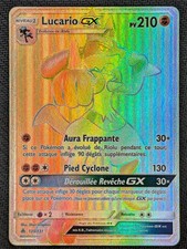 Lucario GX - SL06:Lumière Interdite - 135/131 - Carte Pokémon Officielle FR