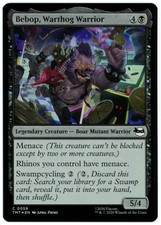 Bebop, Warthog Warrior (Foil) 0059 - TMT Teenage Mutant Ninja Turtles TMNT - MTG