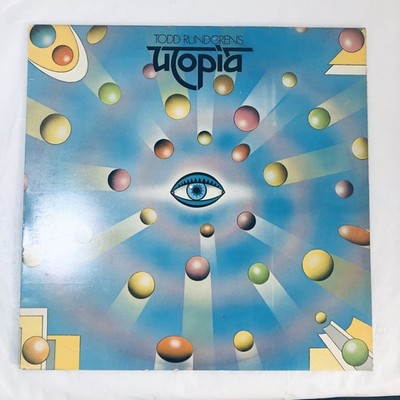 Todd Rundgren's Utopia - Utopia Vinyl LP Bearsville Records Prog Rock Album 1974
