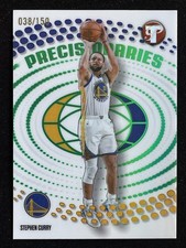 Stephen Curry 2025-26 Topps Pristine Precisionaries Green Refractor /150 #PR-25