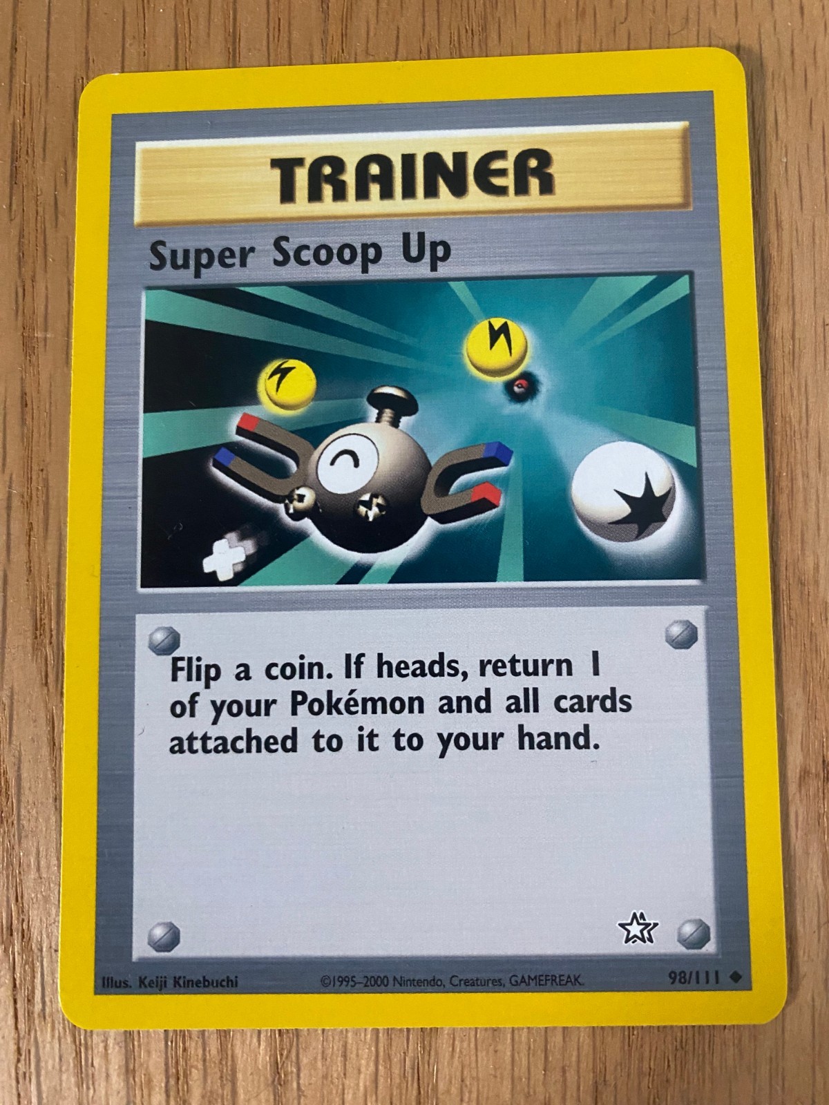 Super Scoop Up 98/111 Neo Genesis Regular