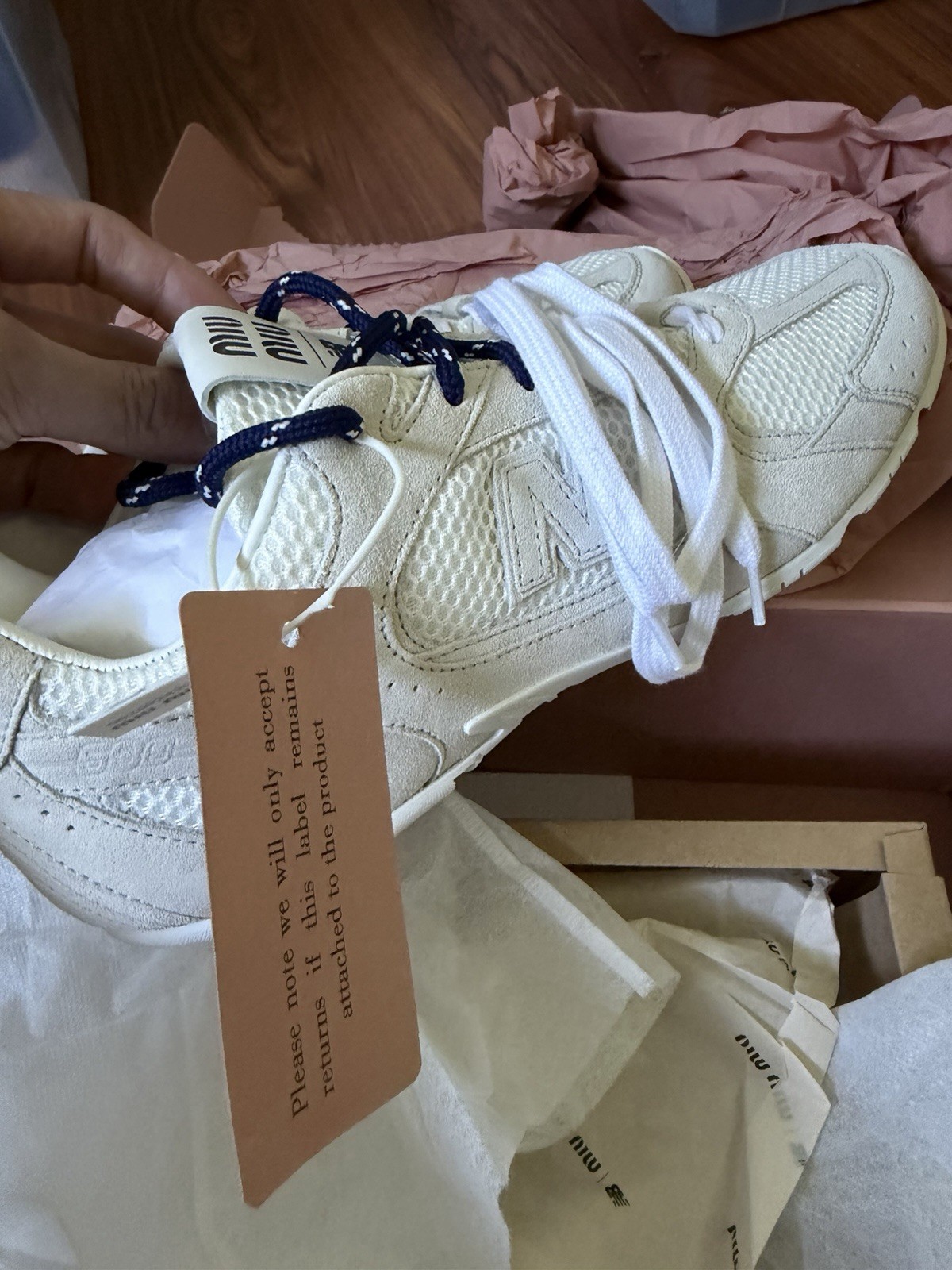 Miu Miu X New Balance Size 10, EU 42 image 5