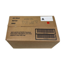 MRE U.S. Military Ready to Eat Meals INSP 2027 Box A - New