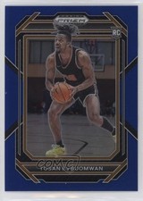 2023-24 Panini Prizm Draft Picks Blue Prizm 158/199 Tosan Evbuomwan #11 5i3