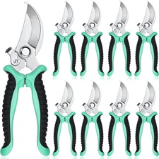 Lothee 9 Pcs Garden Shears Pruning Garden Clippers Bulk Bypass Pruner Heavy D...