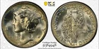 PCGS 1940 MS67+FB 10C Mercury Dime