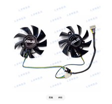 For ASUS GTX1650 1660ti DUAL Graphics Card Cooling Fan FD8015U12D