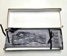 New ROBERT TALBOTT Protocol Men's Bow Tie Cummerbund Set 100 Silk Gray PAISLEY
