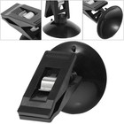  4 Pcs Saugnapf Mit Klammer Clipse Für Kfz Auto -Dokumenthalter Saugnapfclips