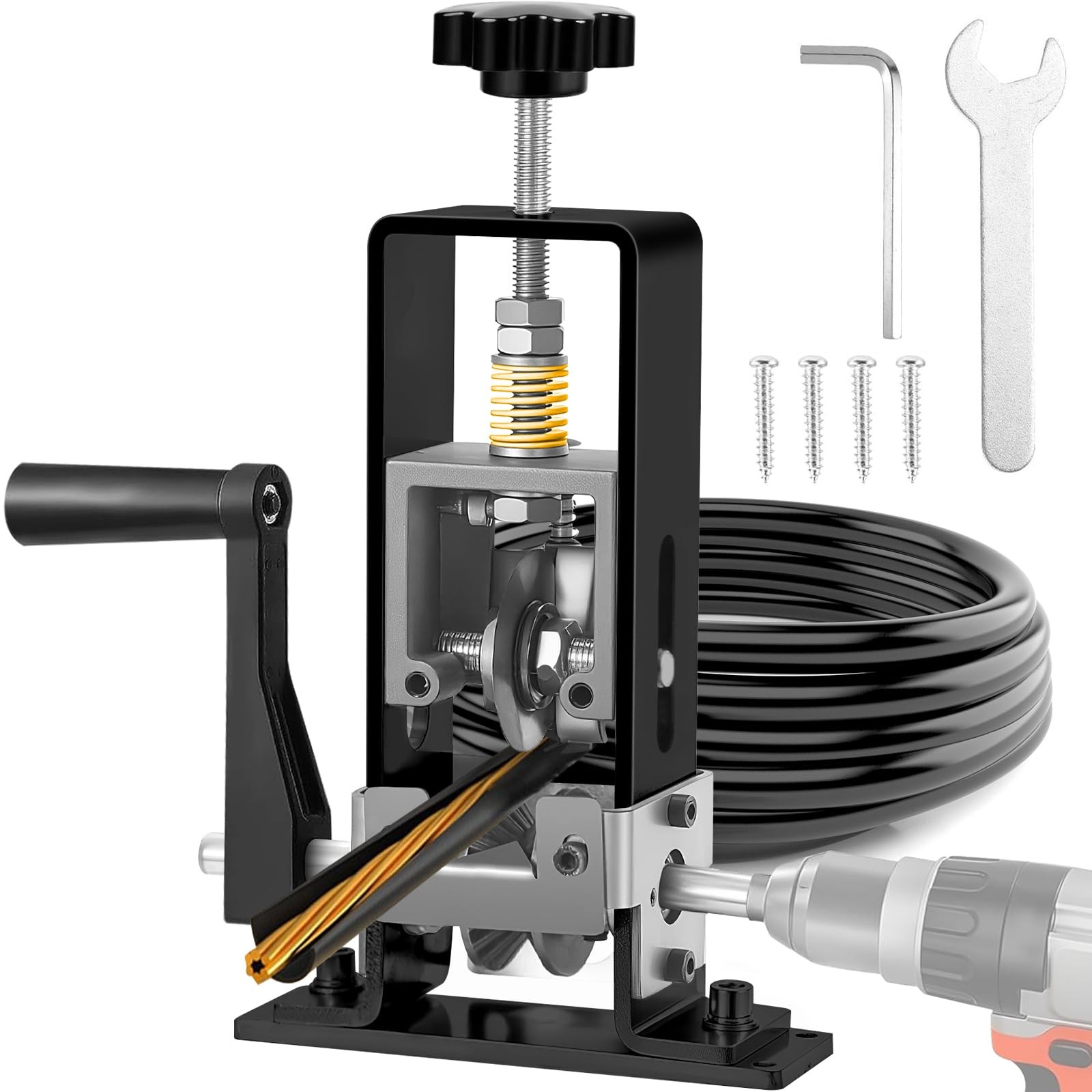 Spelafili a Manovella per Cavi 1-25 mm | Strumento per Elettricisti