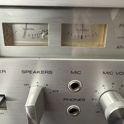 YAMAHA CR-600 VINTAGE AM/FM STEREO RECEIVER - SERVICED - CLEANED