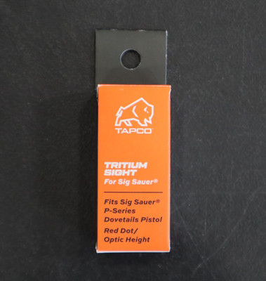 TAPCO Tritium Sight Set for Sig Sauer P-Series - Optic Height - #TAP22041 - NEW!