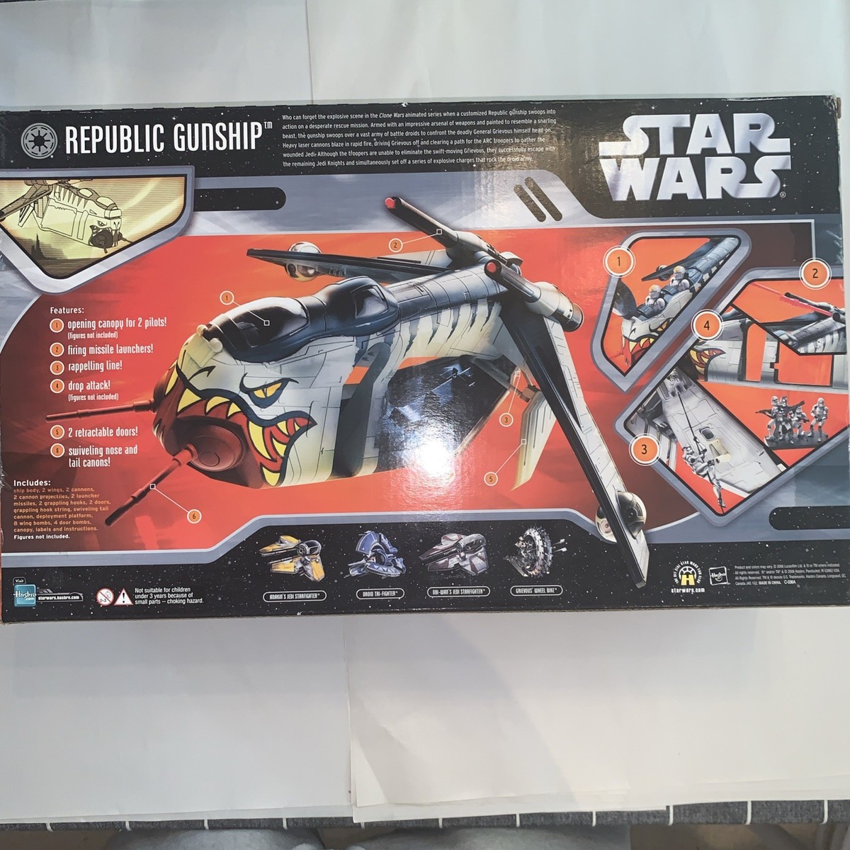 Hasbro Star Wars: The Saga Collection - Republic Gunship Hasbro Star Wars: The Saga Collection - Republic Gunship