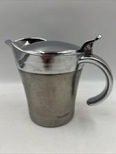 Vonshef Stainless Steel Gravy Boat - 500ml | Insulated Custard & Cream Server