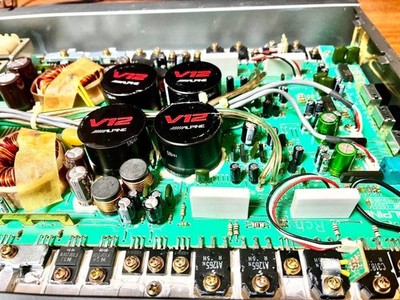 Buy Vintage Alpine V12 Mrv-1000 2/1 Channel Power Amplifier Amp