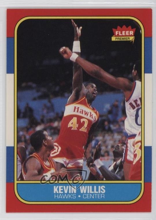 1986-87 Fleer Kevin Willis #126 1d0x