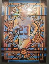 Christian McCaffrey 2025 Panini Mosaic Oversized Jumbo Stained Glass #22 49ers