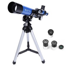 MaxUSee Kids Telescope 400x40mm with Tripod  Finder Scope,