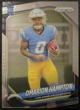 Panini Prizm Omarion Hampton Rookie #355 Los Angeles Chargers 2025