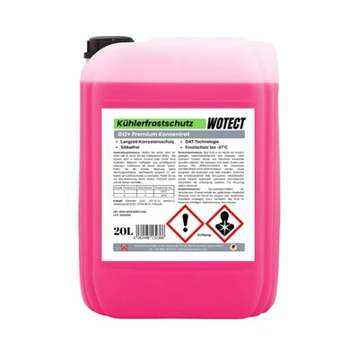 Kühlerfrostschutz G12+ Konzentrat Kühlmittel Antifreeze -37°C 5L 10L 15L 20L - Bild 1 von 4