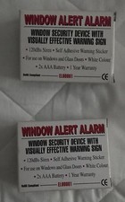 2 x Fensterwarner Alarmanlagen - RoHS-konform EL00001