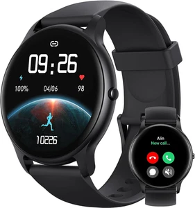 Smart Watch pour les hommes femmes(Réponse / faire des appels), HD Écran de suivi de fitness IP68 Wat