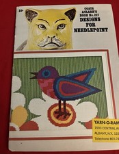 VTG  1963 Coats  Clarks Designs for Needlepoint Book No 227 with Patterns