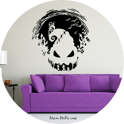 Wandtattoo Nightmare before Christmas