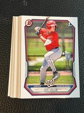 Lot (35x) COY JAMES Nationals 2026 Bowman Baseball ALL paper base card #33