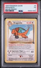 1999 POKEMON GAME MOVIE MOVIE PROMO #5 DRAGONITE PSA 1