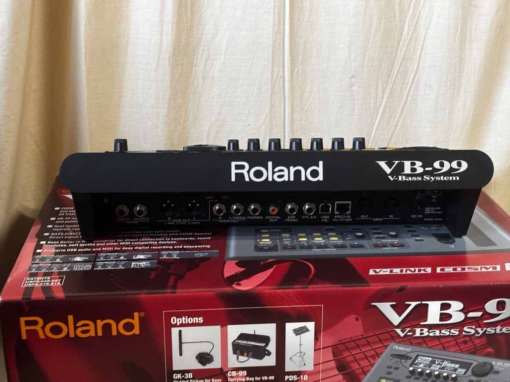 Roland V-Bass VB-99 V-Bass system Multi Effects Pedal w/ box | eBay