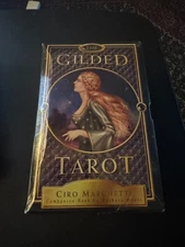 NIB SEALED The Gilded Tarot Ciro Marchetti Companion Book Barbara Moore Box Set