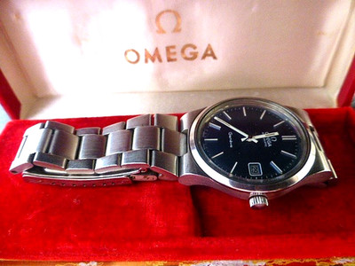 OMEGA GENEVE AUTOMATIC 23 JEWELS CAL.1012 DATE REF.166.0173 VINTAGE MEN'S WATCH