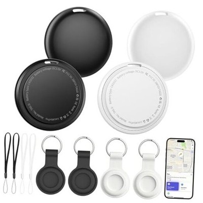 4 Pack Bluetooth Air Tracker Tags - Bluetooth Smart for Item Finder