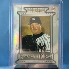 2004 Donruss - Diamond Kings Roger Clemens #6 Stat Line Season /190