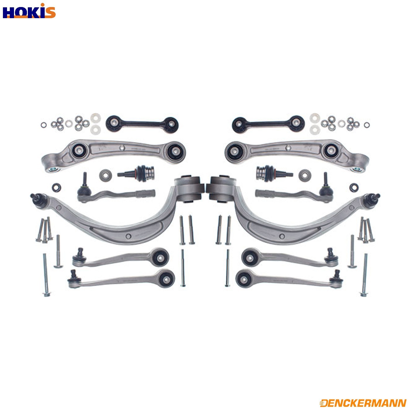 Front DENCKERMANN D200007 Control/Trailing Arm Kit, wheel suspension for AUDI,PO - Image 6