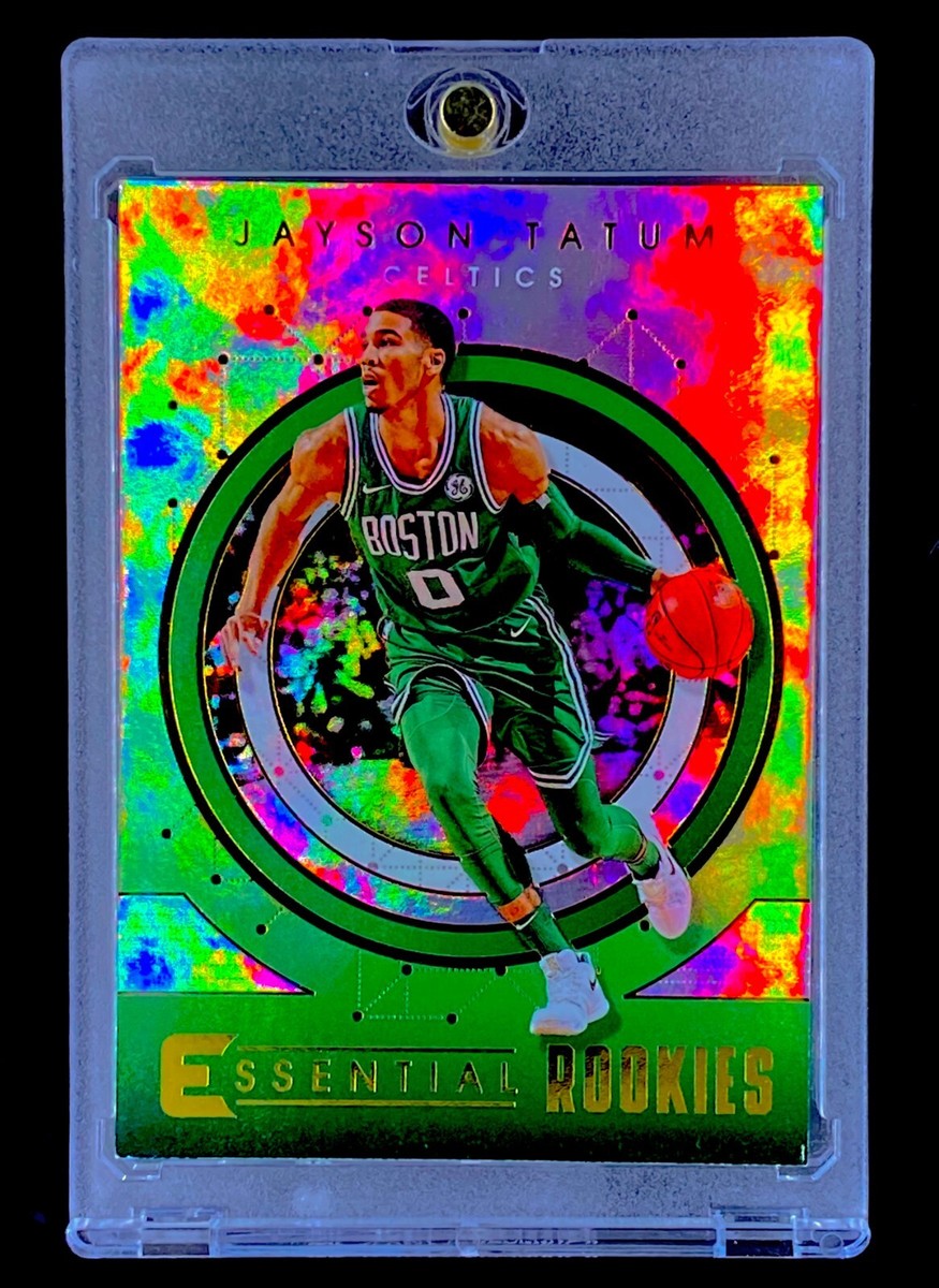 JAYSON TATUM RARE ROOKIE REFRACTOR Rainbow Foil SP Insert
