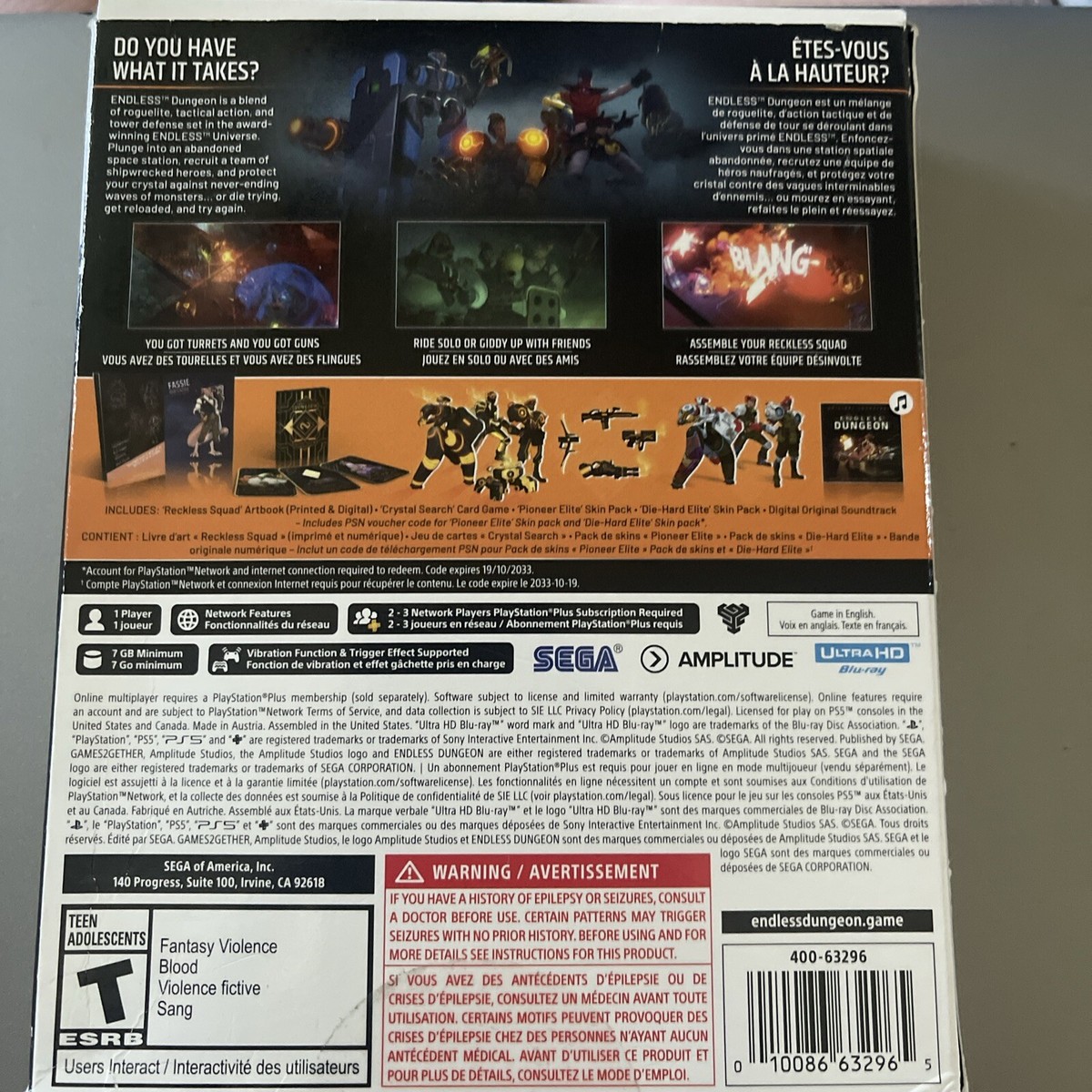 Endless Dungeon Day One Edition Sur PlayStation 5 - Neuf Sous Blister