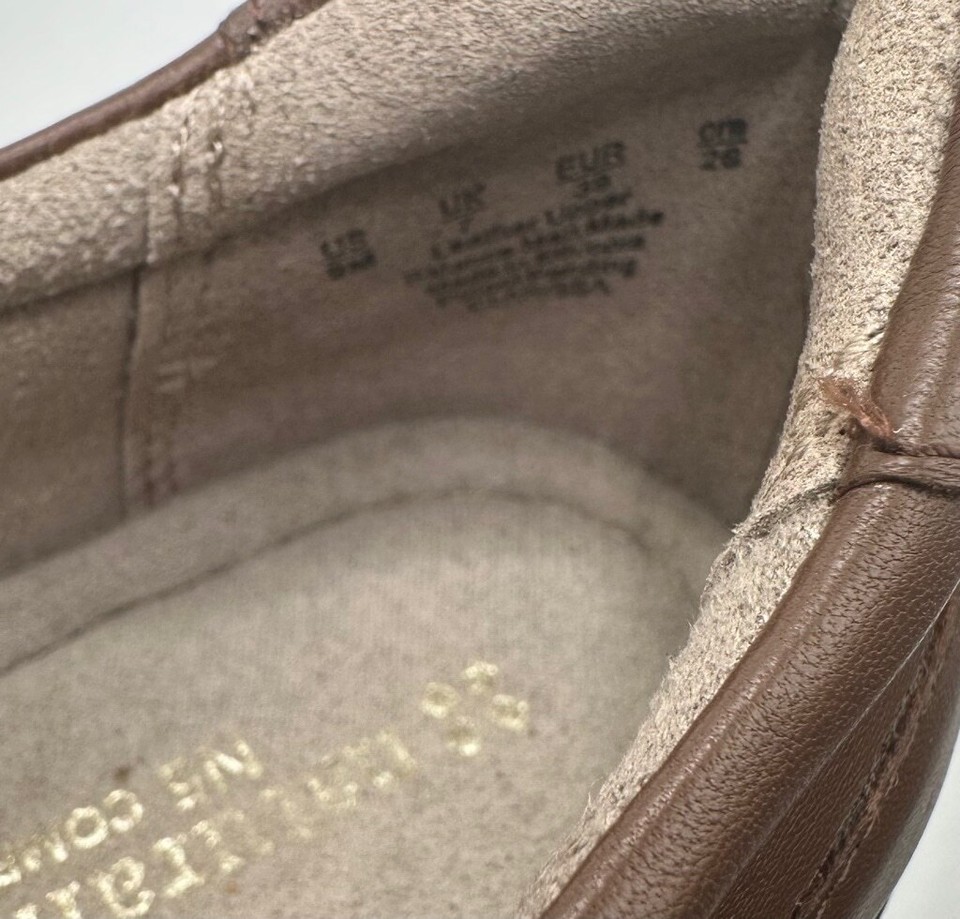 Naturalizer Women's Clarissa Coffeebean SlipOn Leather Loafer Shoes