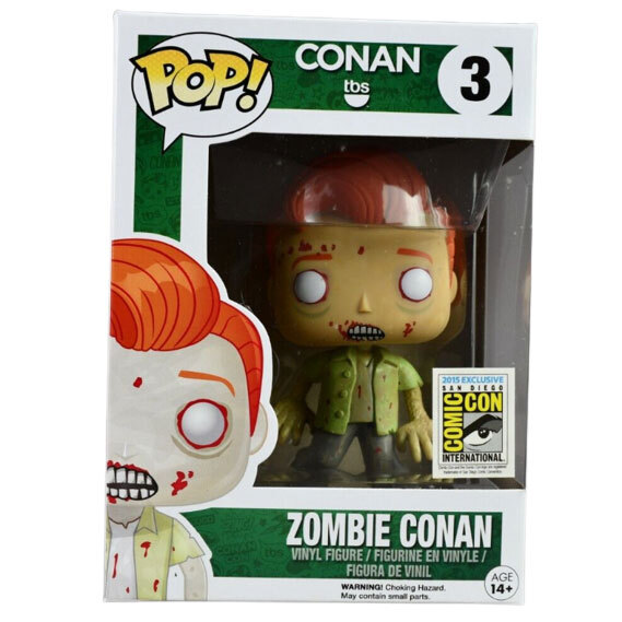 Funko Pop! Figura De Vinilo Tv Conan O'Brien Tbs - Zombie Conan #03 *Exclusivo*