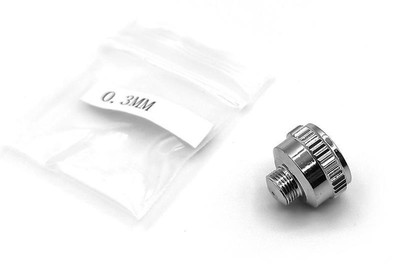 BittyDesign Nozzle Cap option 0,3mm for Caravaggio gravity-feed airbrush dual-ac