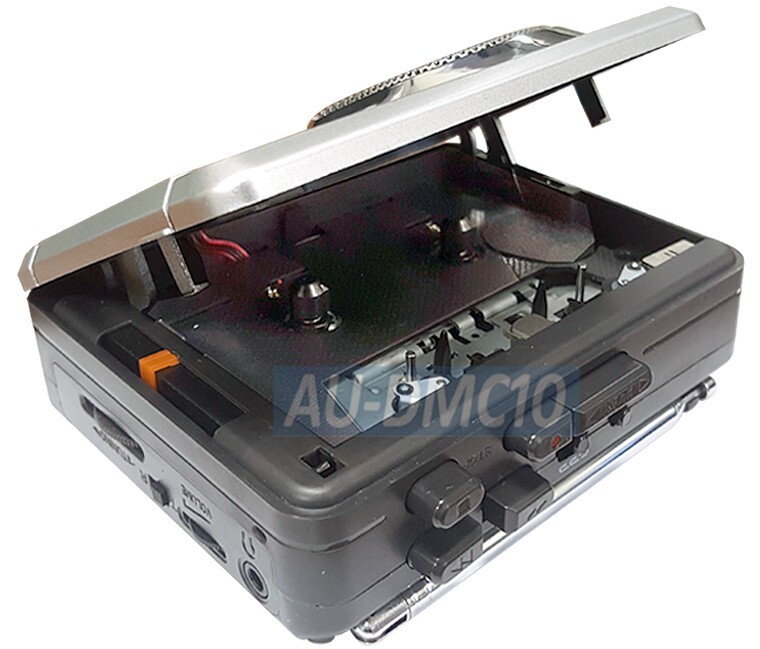 Multi-Functions AM FM  Retro Cassette Player Recorder With Digital Clock Timer
