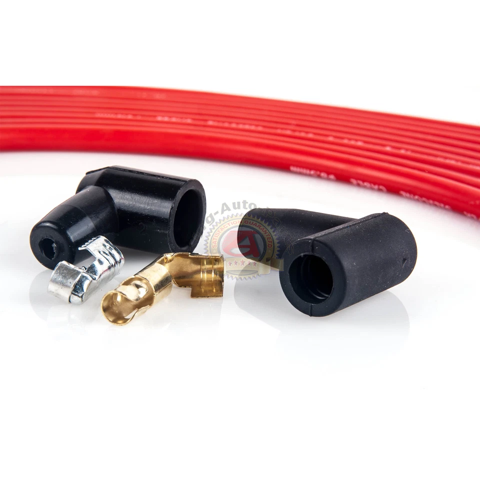 Ultra 40 Spark Plug Wires Chevy SBC 350 383 400 Under Header HEI 73686 - Image 2 of 4